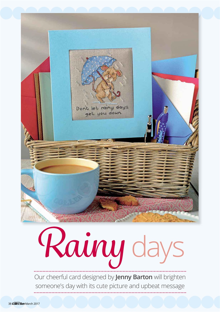 Cross Stitch Collection Magazine Subscriptions and March 2017 Issue