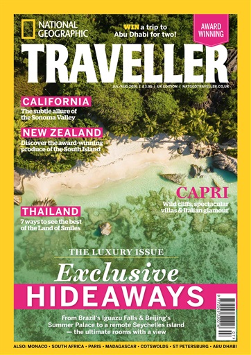 National Geographic Traveller (UK) Magazine - July August 2016 Back Issue