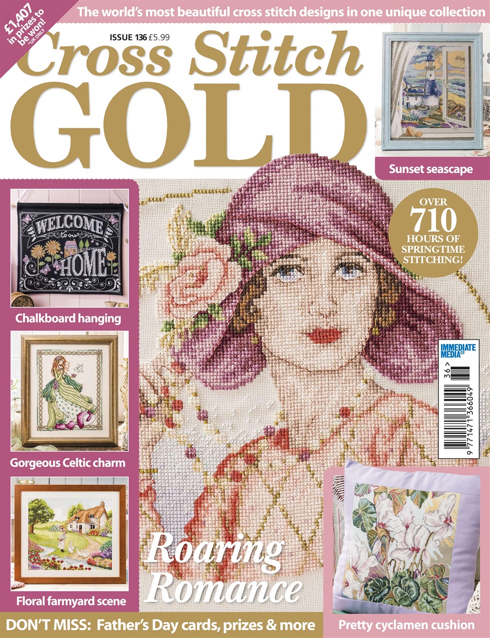 Cross Stitch Gold Magazine February 2017 Back Issue