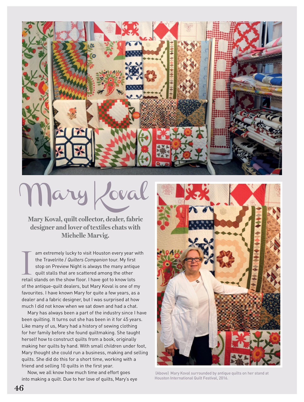 Quilters Companion Magazine Issue84 2017 Back Issue