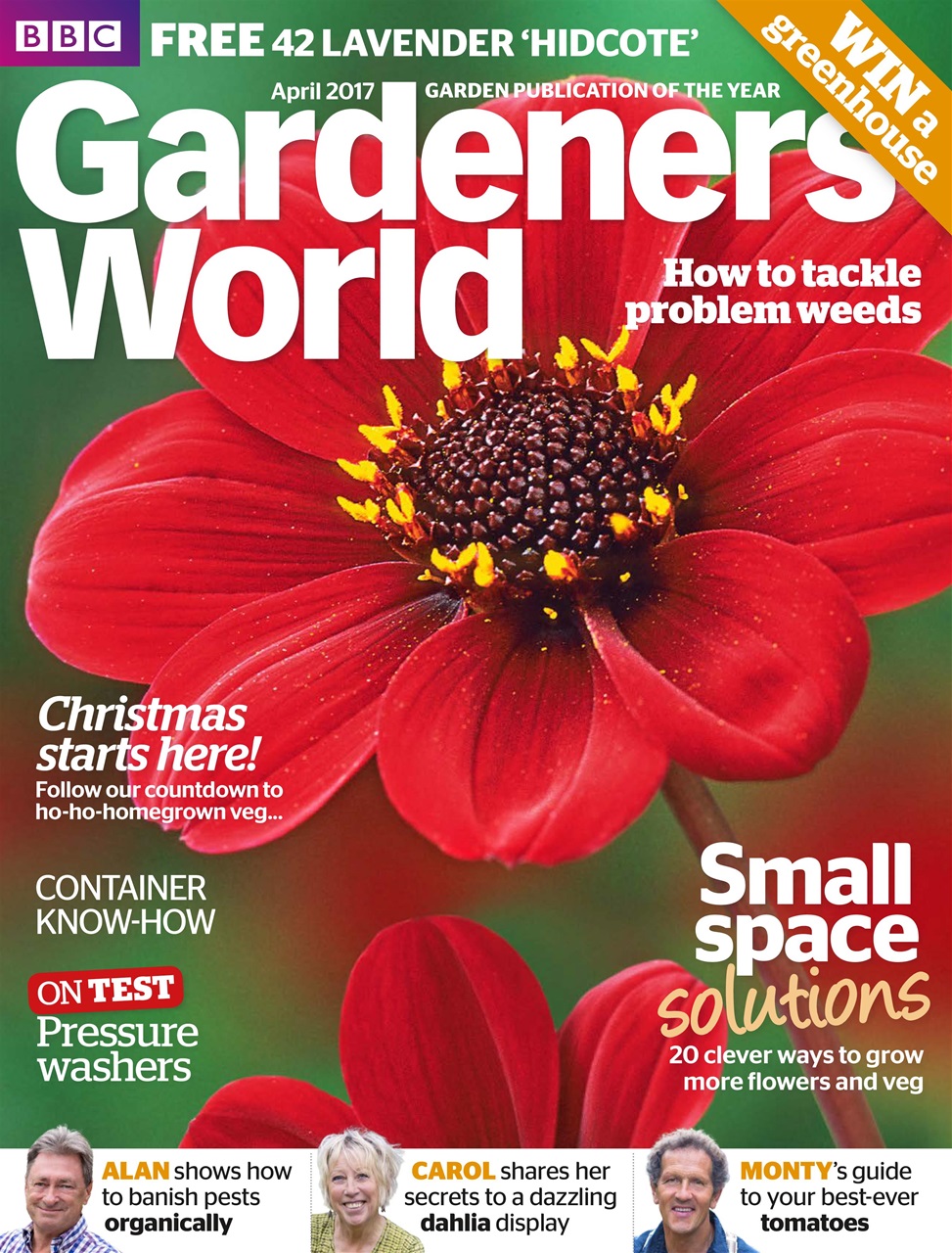 BBC Gardeners’ World Magazine April 2017 Back Issue