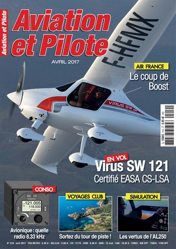 Aviation et Pilote Magazine - Avril 2017 Back Issue