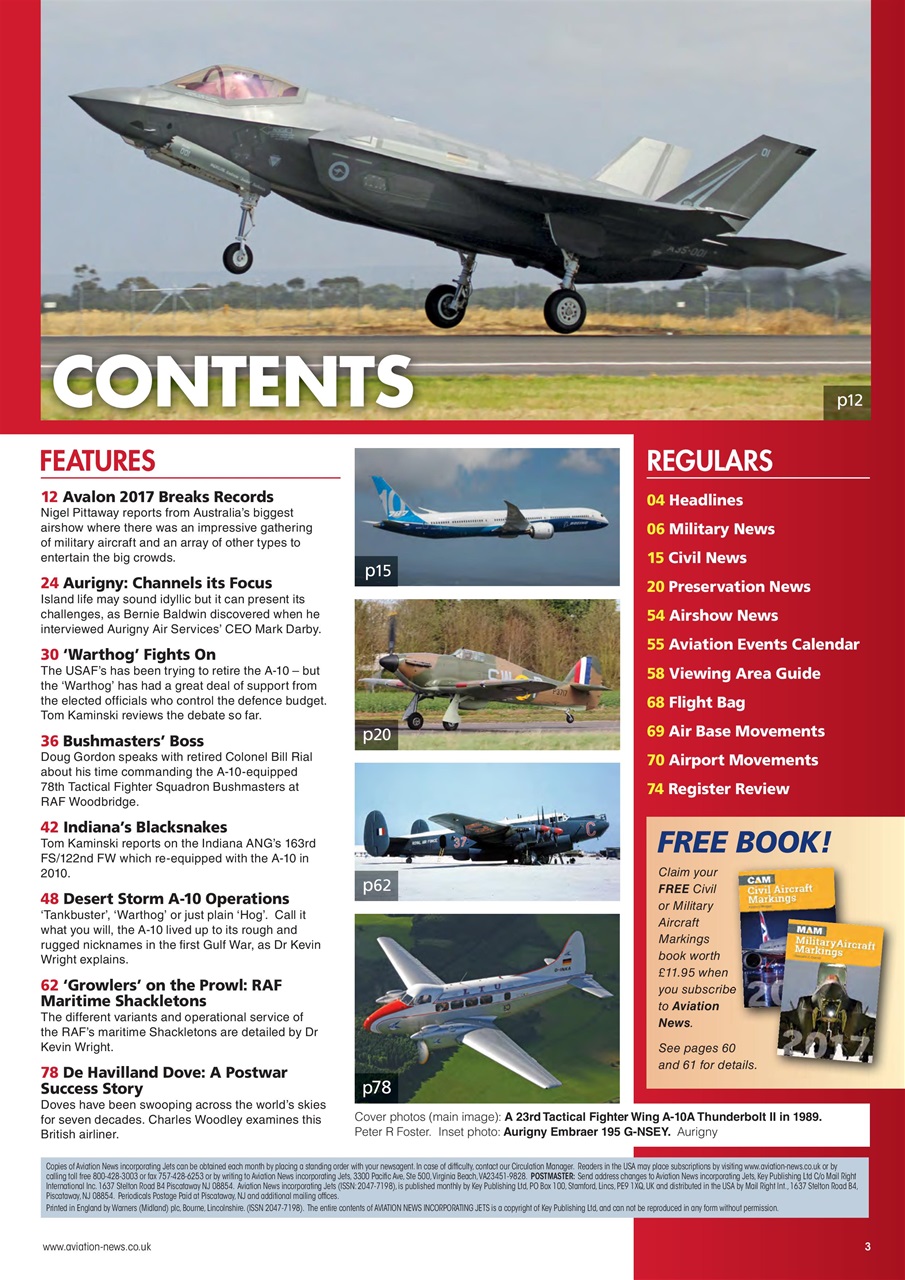 Aviation News Magazine May 2017 Back Issue