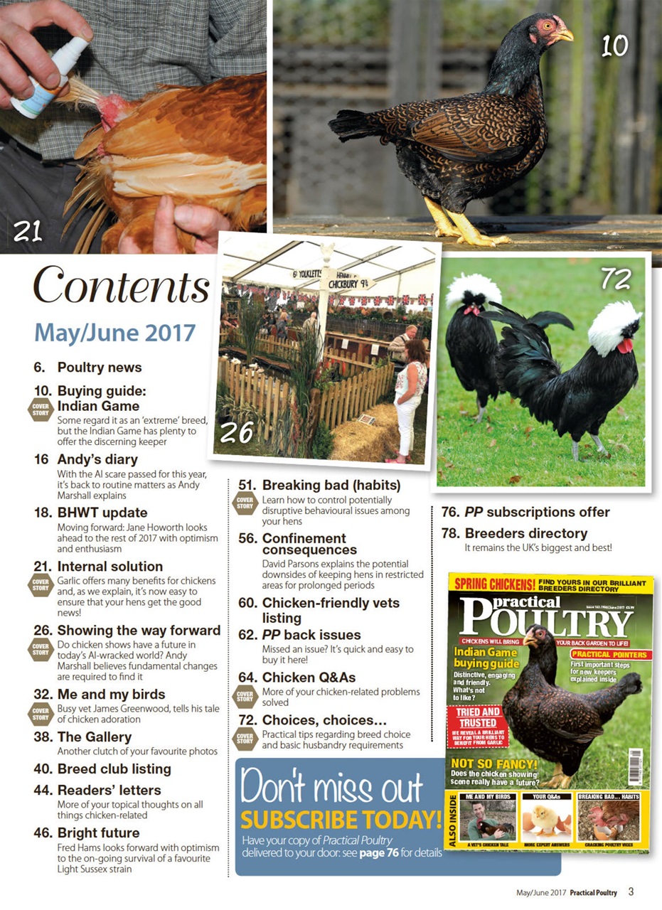 Practical Poultry Magazine - No. 163 Spring Chickens Back Issue