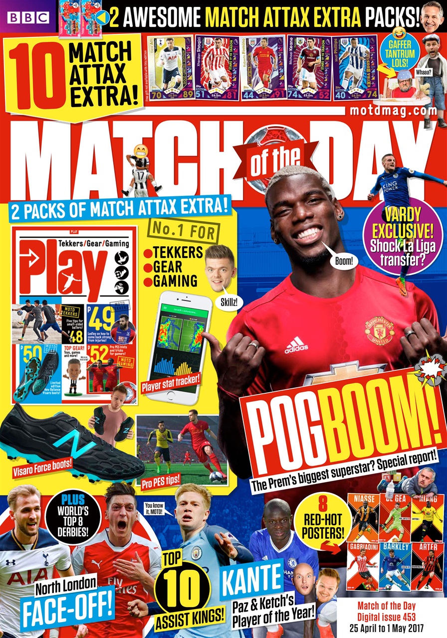 Match Of The Day Magazine Issue 453 Back Issue