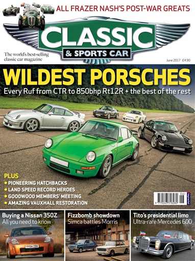 Classic & Sports Car Magazine - June 2017 Subscriptions  