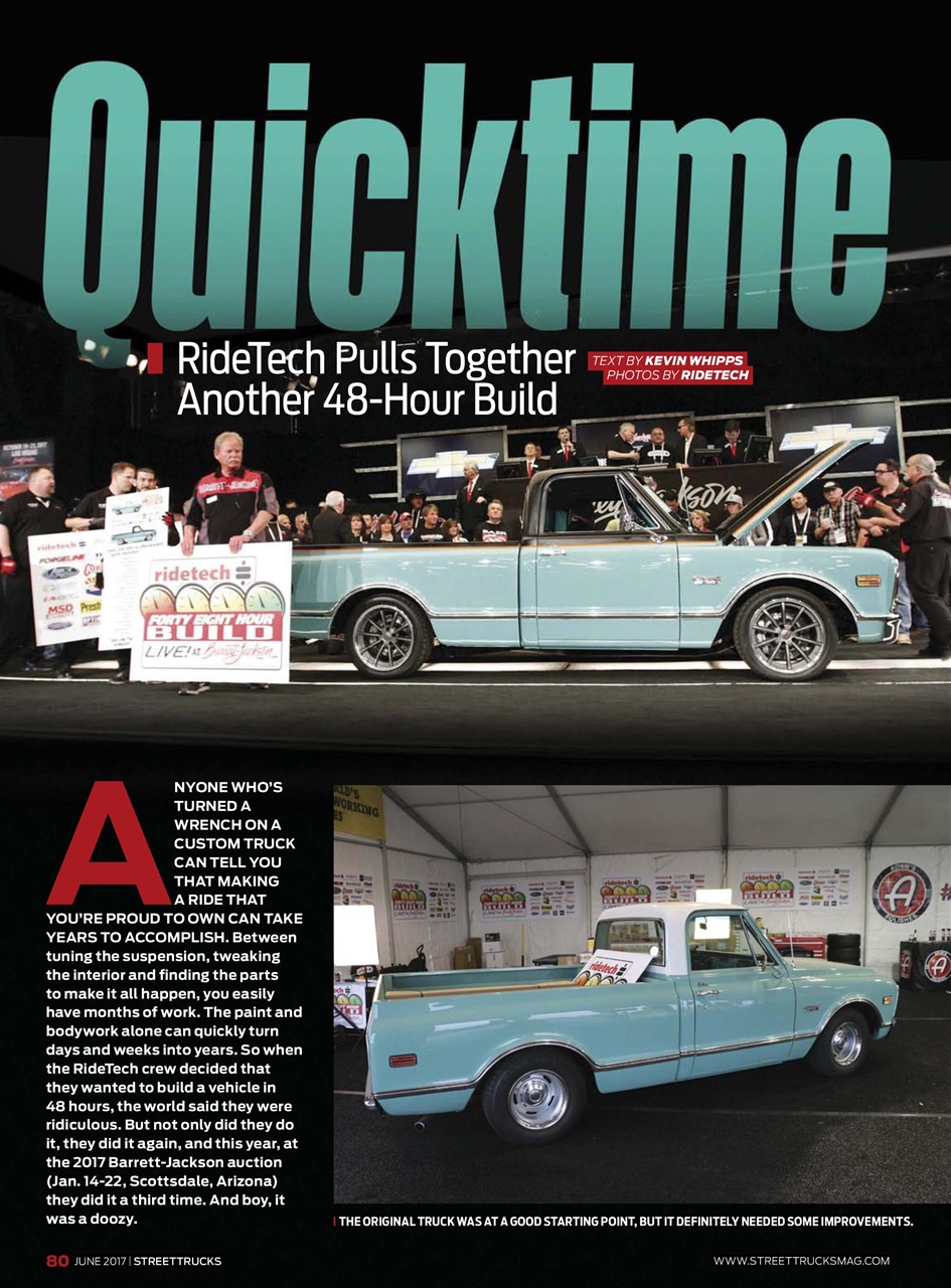 Street Trucks Magazine June 2017 Back Issue