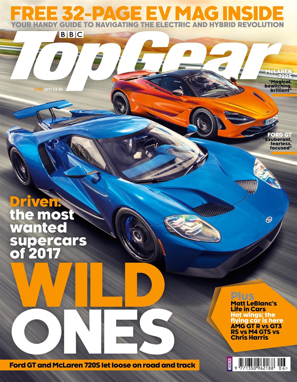 BBC Top Gear Magazine June 2017 Back Issue
