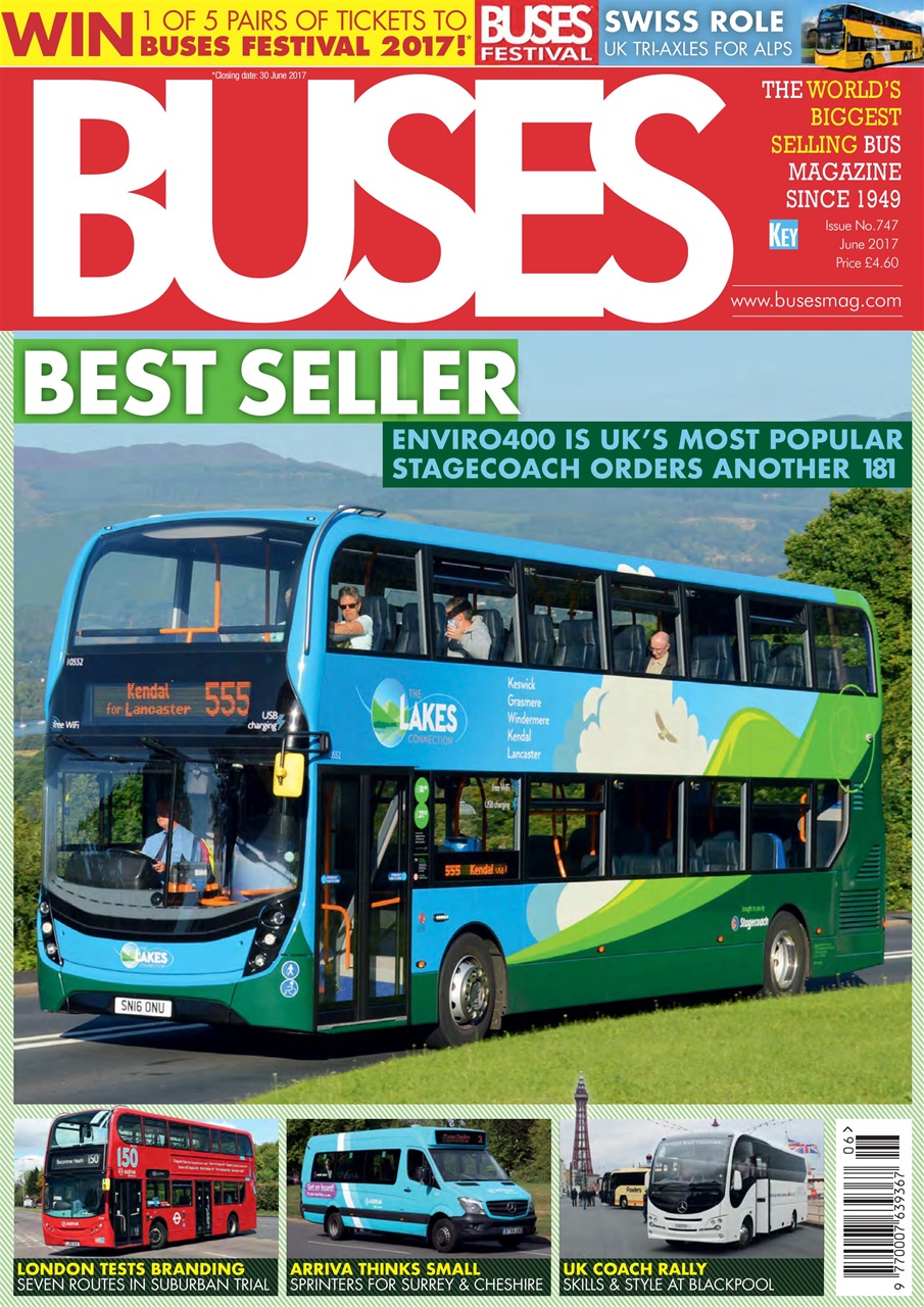 Buses Magazine - June 2017 Back Issue