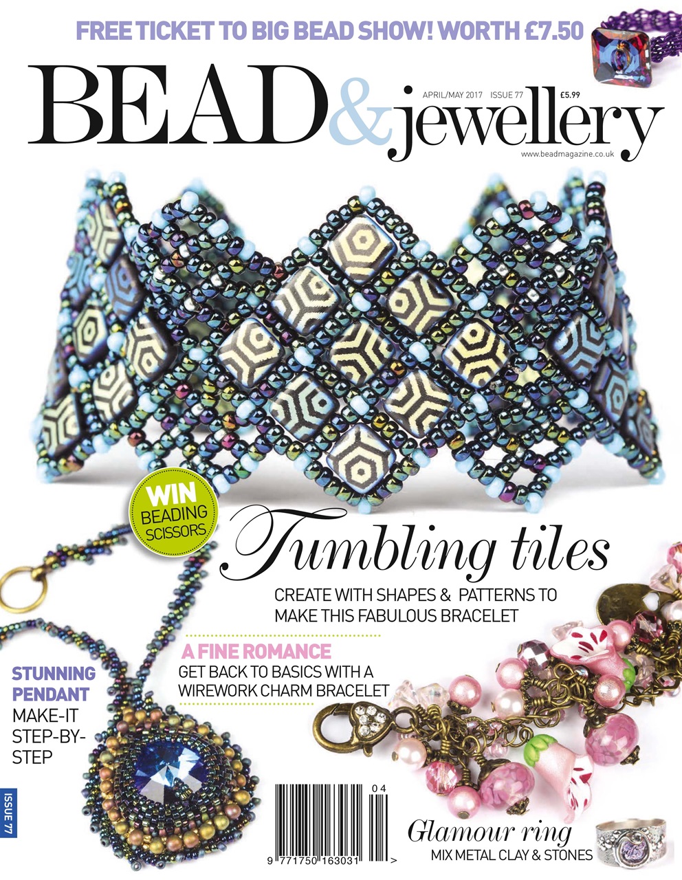 Bead & Jewellery Magazine April/May 2017 Back Issue