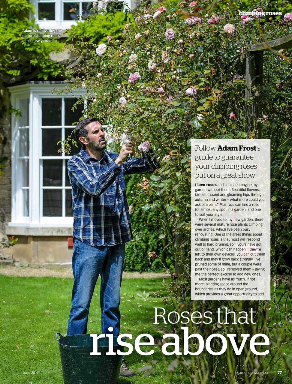 Bbc Gardeners World Magazine June 2017 Back Issue 