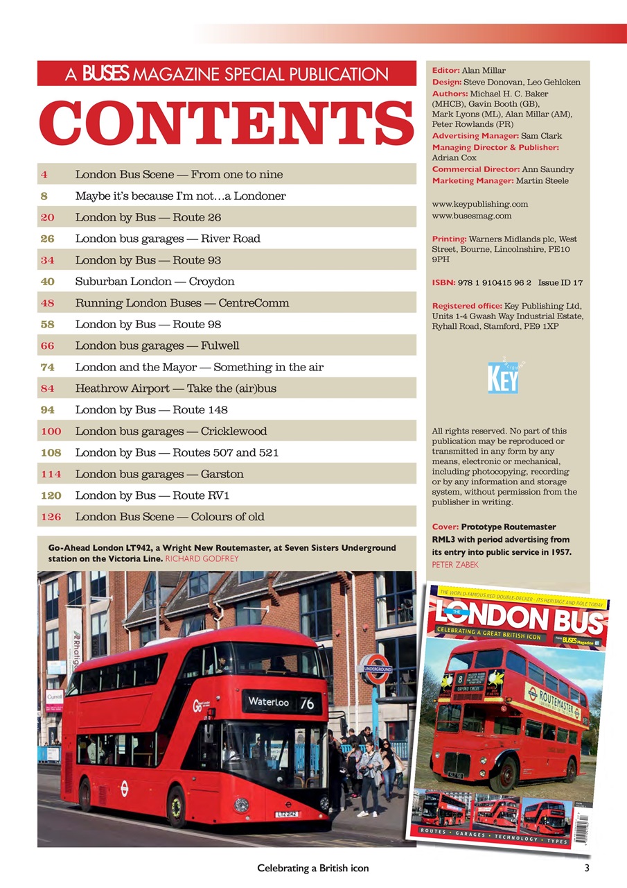 Buses Magazine London Bus Vol 4 Special Issue