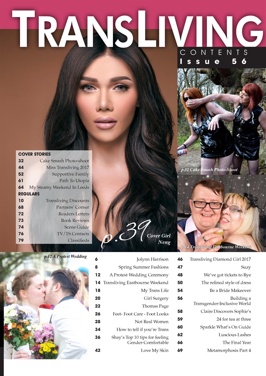 Transliving Magazine Transliving Issue 56 Subscriptions 