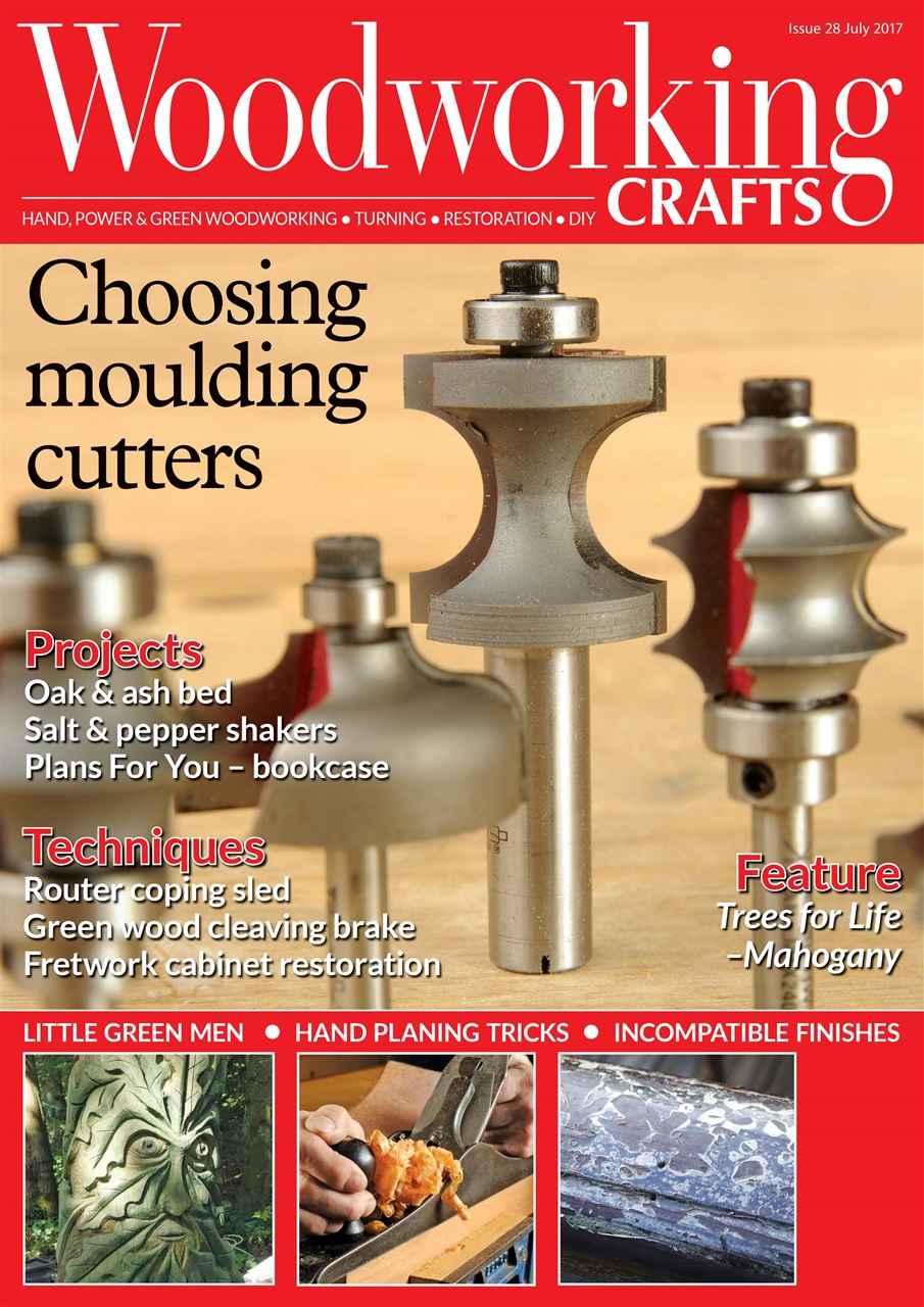 Woodworking Crafts Magazine July 2017 Back Issue