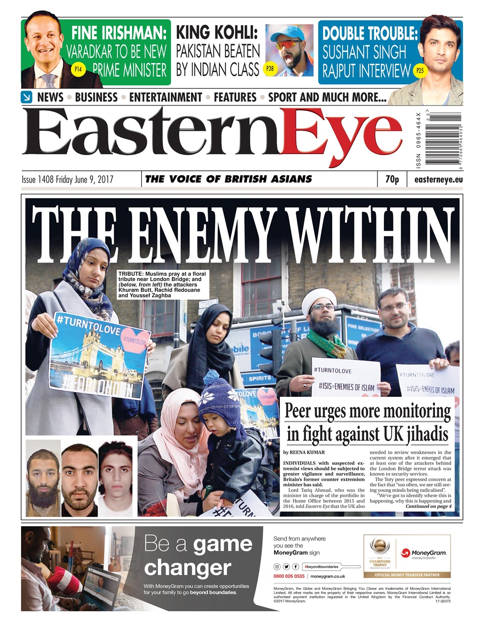 Eastern Eye Newspaper Magazine 1408 Subscriptions Pocketmags - preview