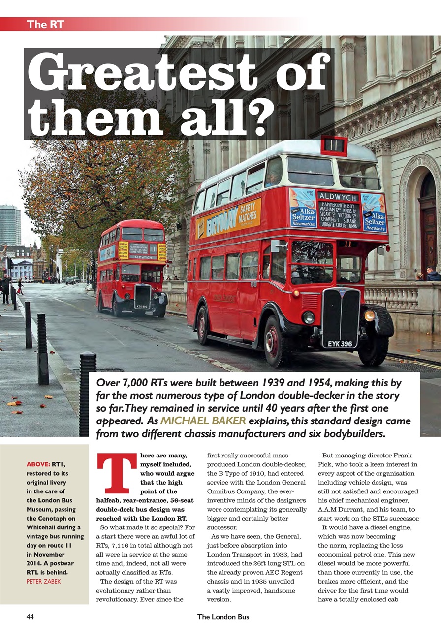 Buses Magazine The London Bus Vol 2 Special Issue