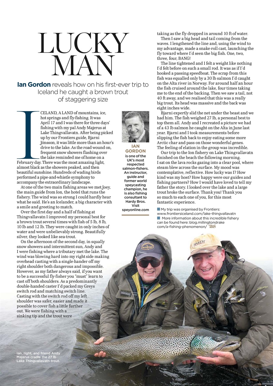 Trout & Salmon Magazine August 2017 Back Issue