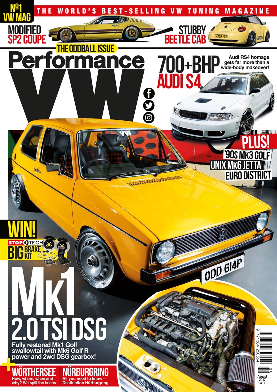 Performance VW Magazine August 2017 Back Issue