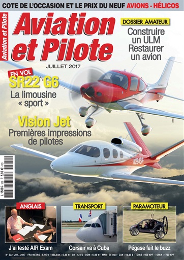 Aviation et Pilote Magazine - Juillet 2017 Back Issue