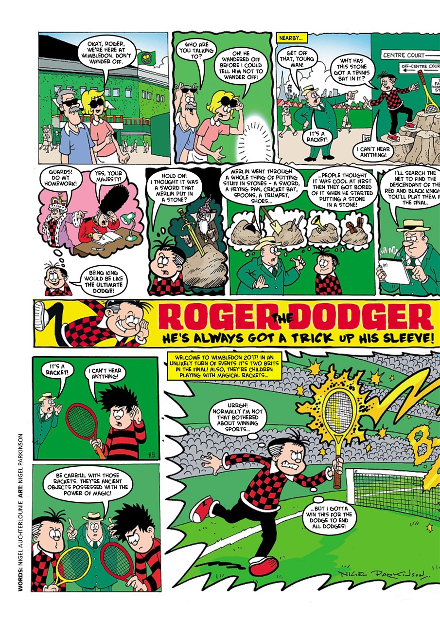 Beano Magazine 8th July 2017 Back Issue