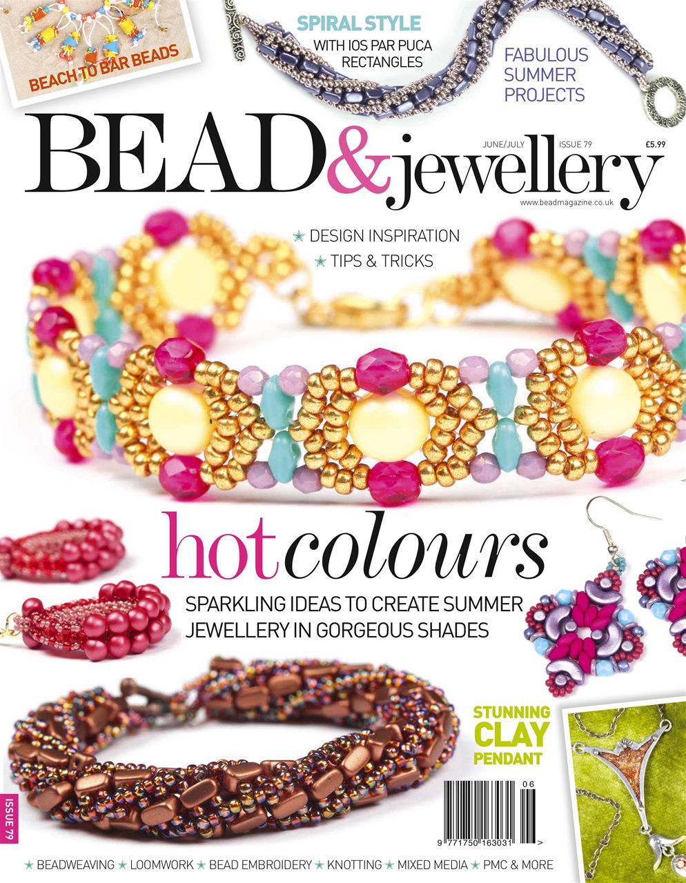 Bead & Jewellery Magazine June/July 2017 Back Issue