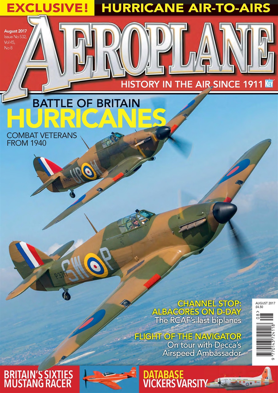 Aeroplane Magazine - August 2017 Subscriptions | Pocketmags