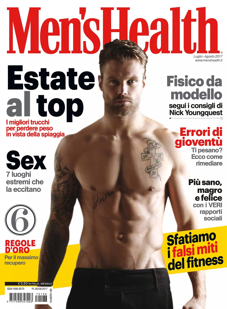 Men's Health Italia Magazine Men's Helth 78 2017 Back Issue