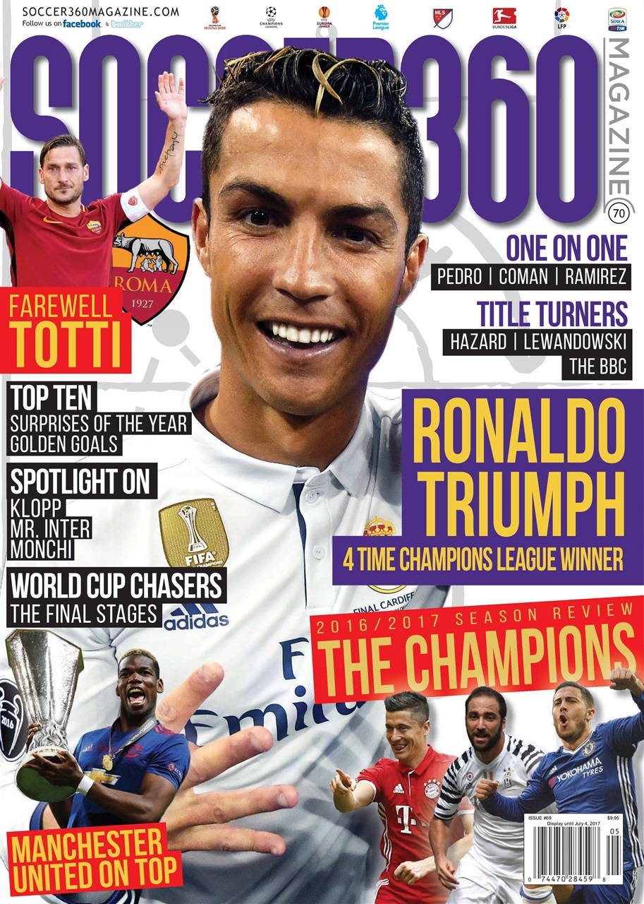 Soccer 360 Magazine July/Aug 2017 Issue 70 Subscriptions Pocketmags
