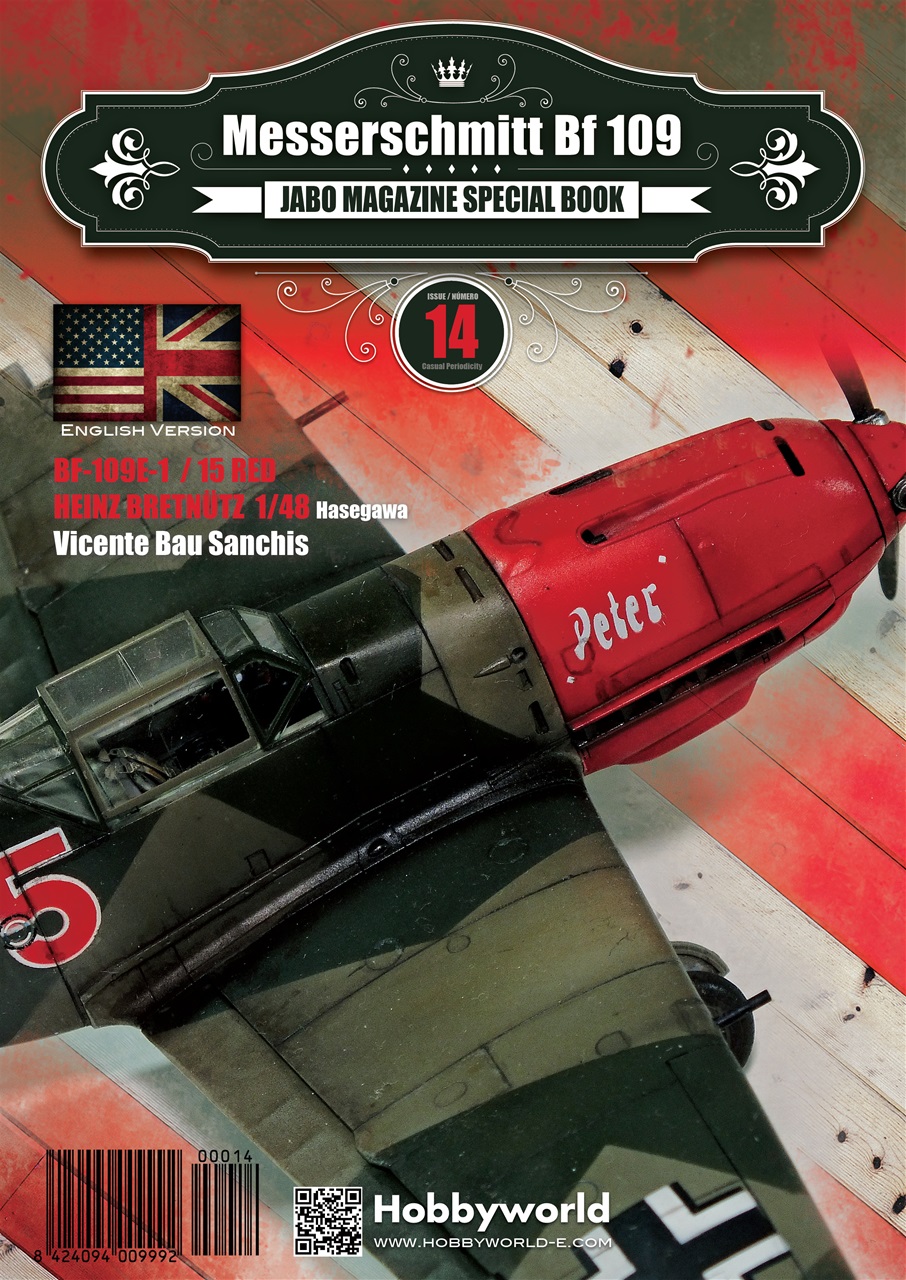 Jabo English Magazine JABO MAGAZINE SPECIAL MESSERSCHMITT BF 109 Back