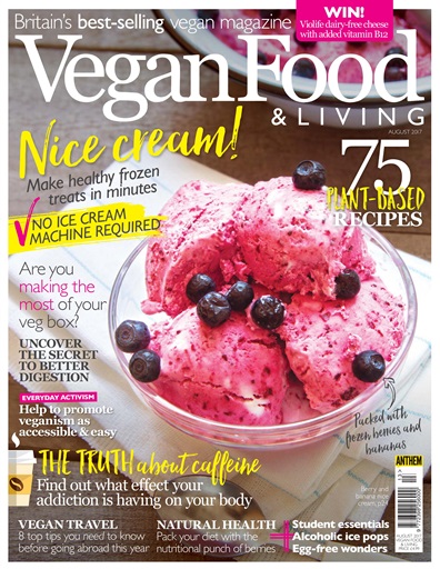 Vegan Food & Living Magazine - Vegan Food & Living August Subscriptions ...