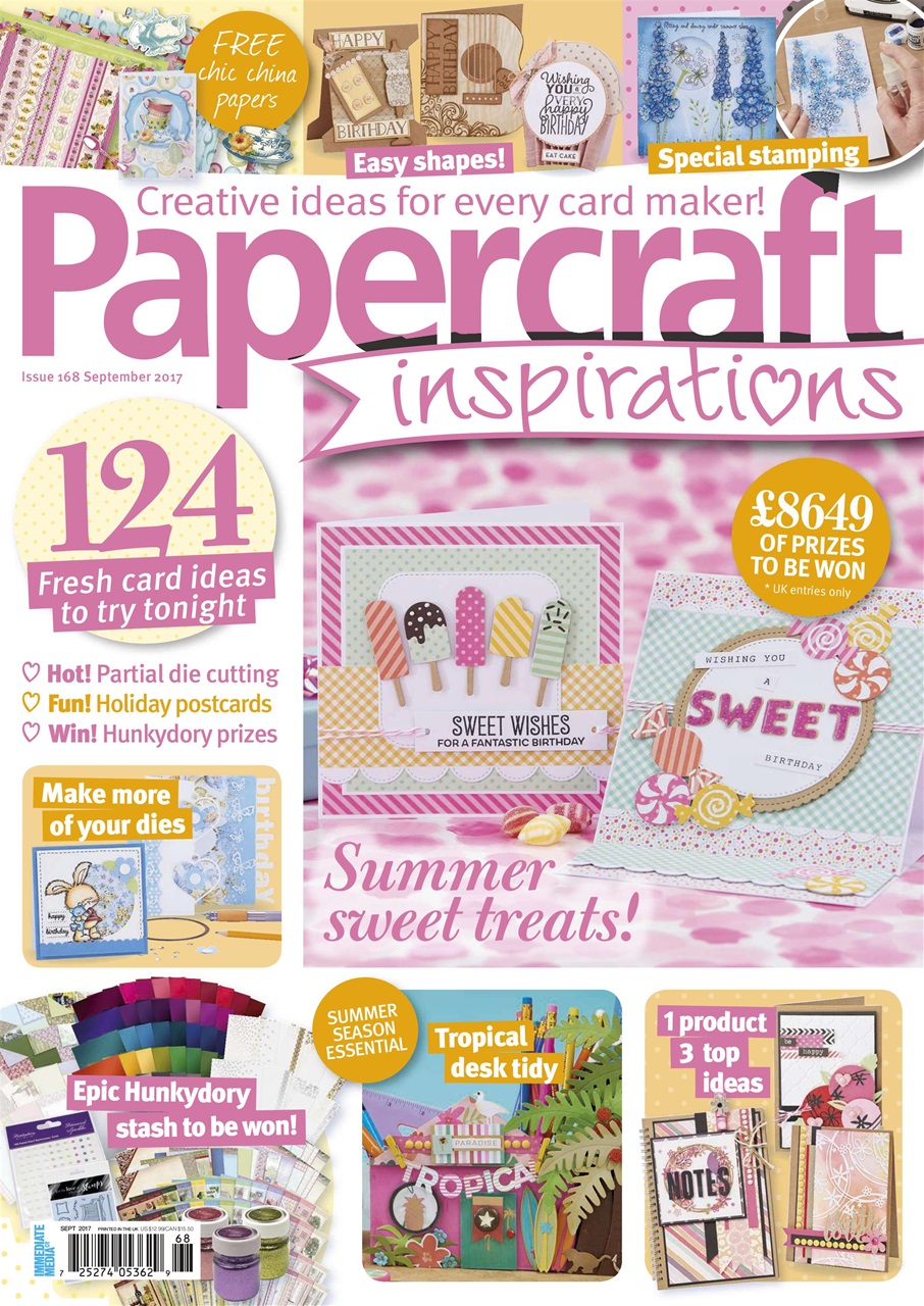 Papercraft Inspirations Magazine - September 2017 Back Issue