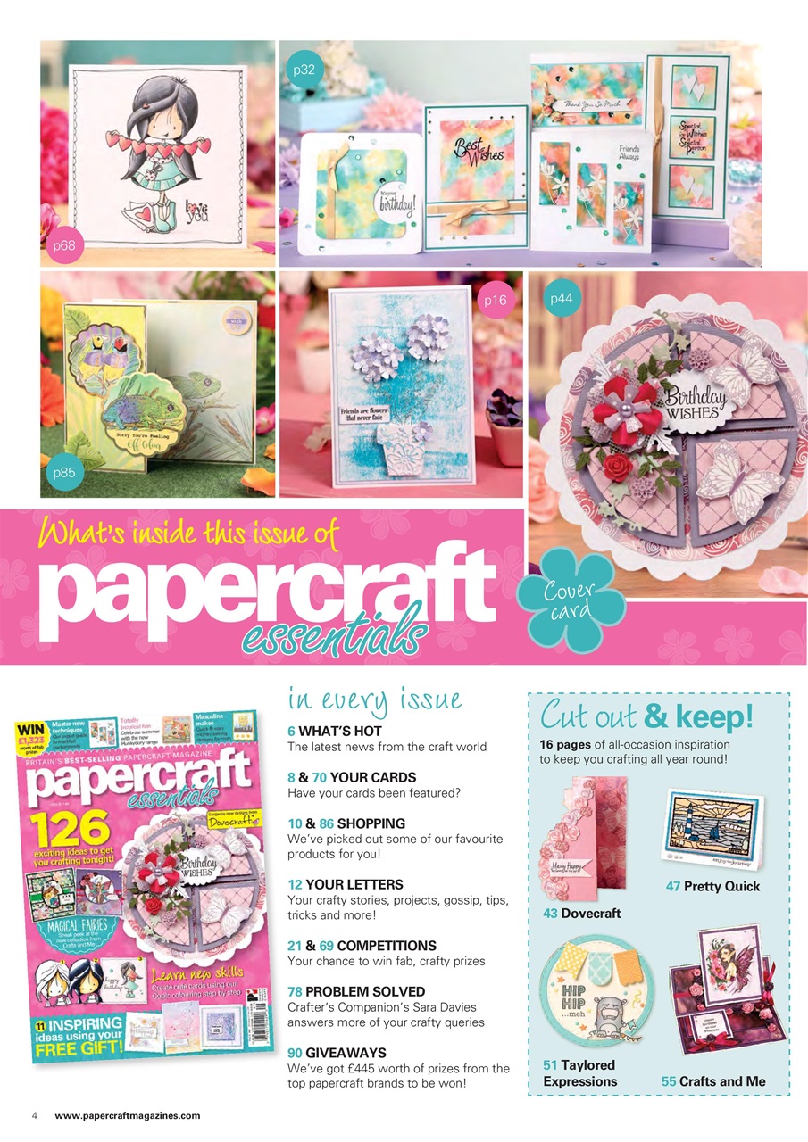 Papercraft Essentials Magazine Issue 149 Subscriptions Pocketmags