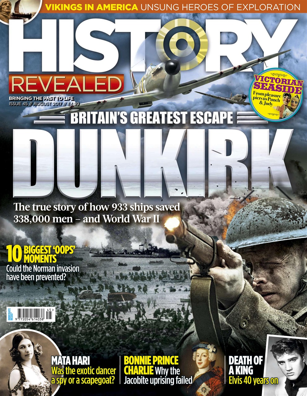 BBC History Revealed Magazine - August 2017 Back Issue