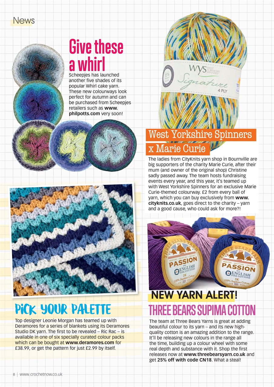 Crochet Now Magazine Issue 18 Back Issue