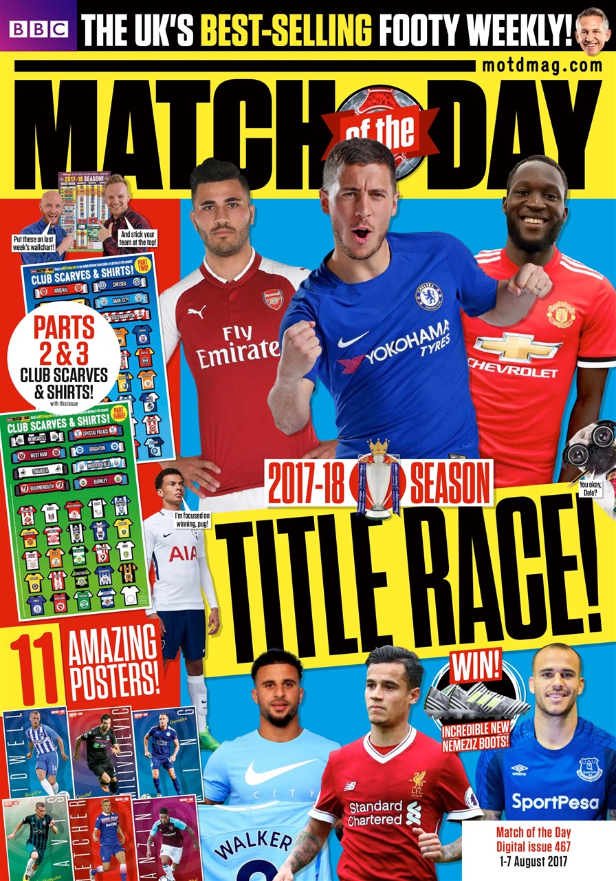 Match of the Day Magazine Issue 467 Subscriptions Pocketmags