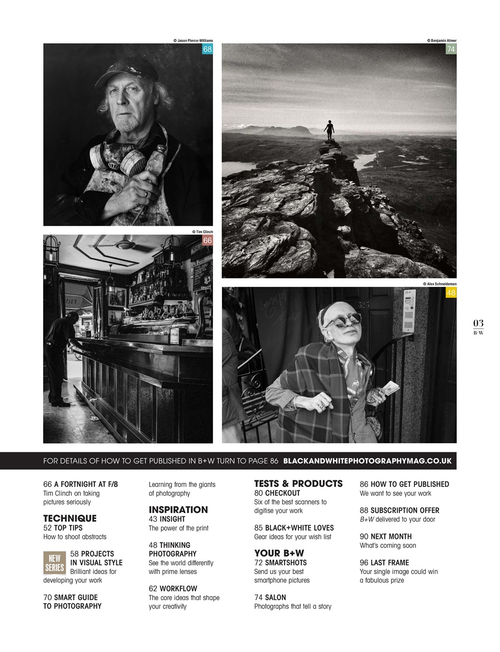 Black+White Photography Magazine - September 2017 Subscriptions