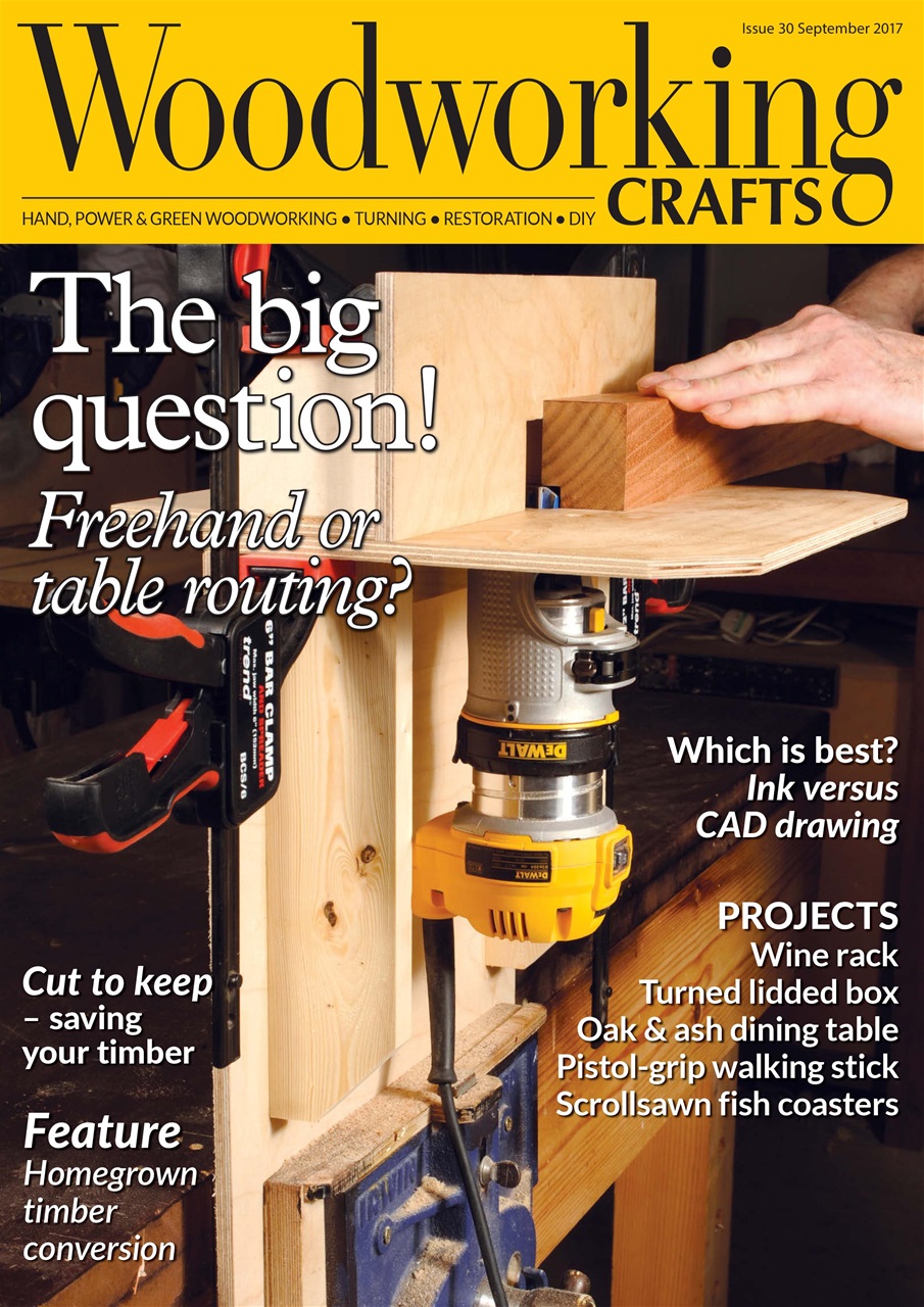 Woodworking Crafts Magazine September 2017 Back Issue