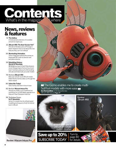 3D Artist Magazine Issue 110 Subscriptions Pocketmags   0007 