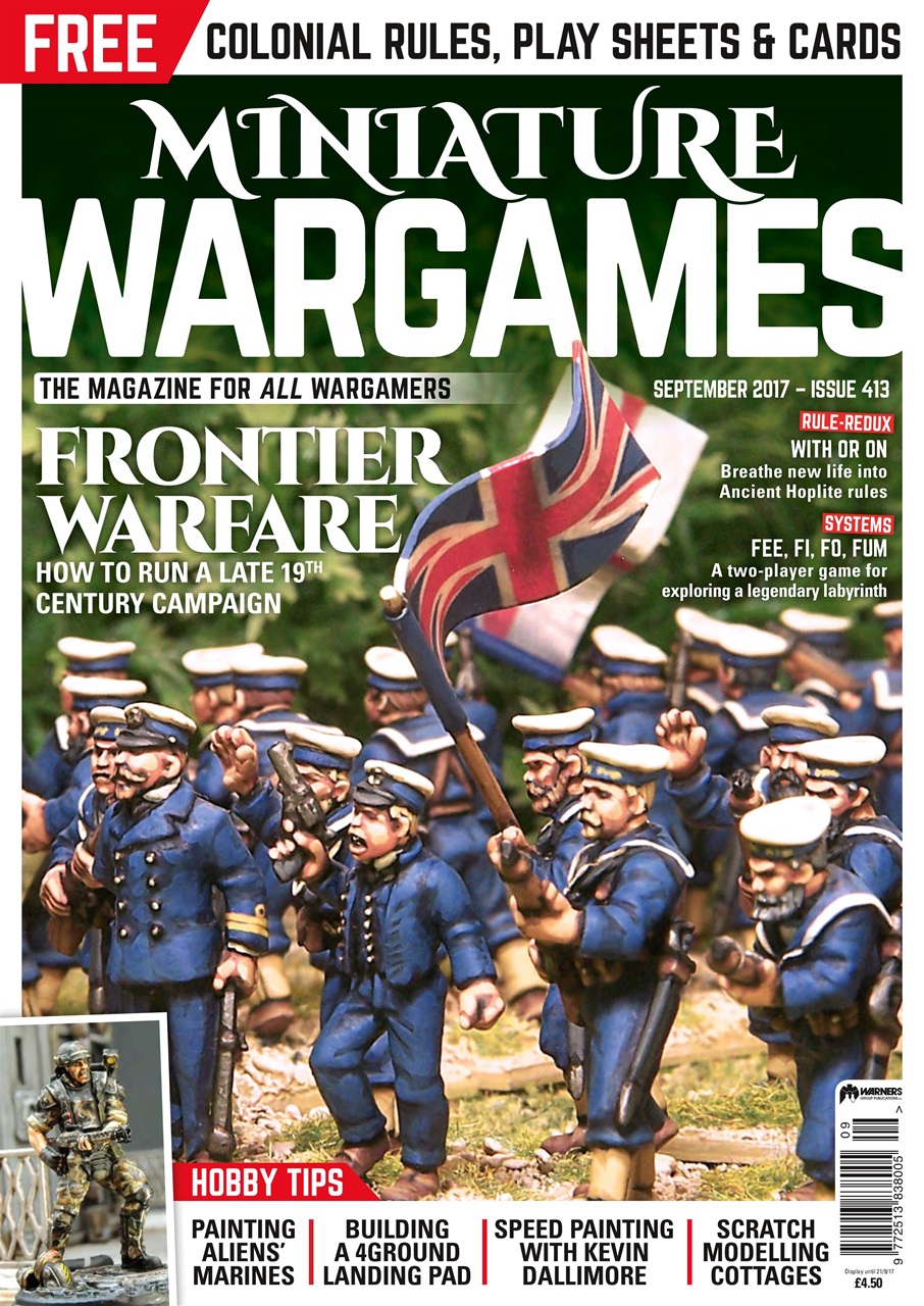 Miniature Wargames Magazine - Issue 413 September 2017 Subscriptions ...