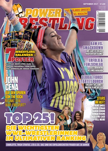 Power Wrestling Magazine September 2017 Subscriptions Pocketmags