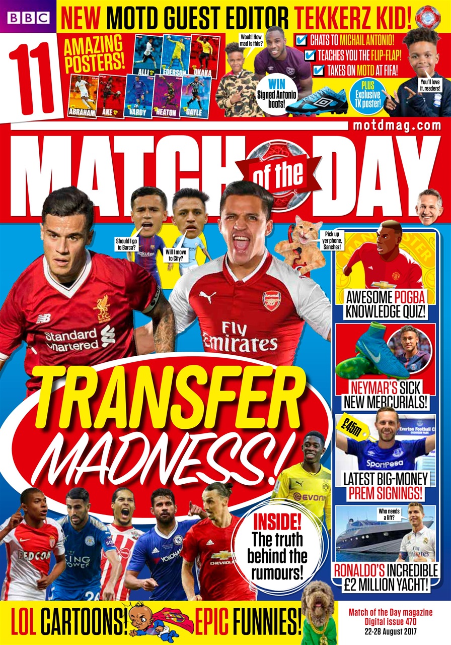 Match of the Day Magazine Issue 470 Back Issue