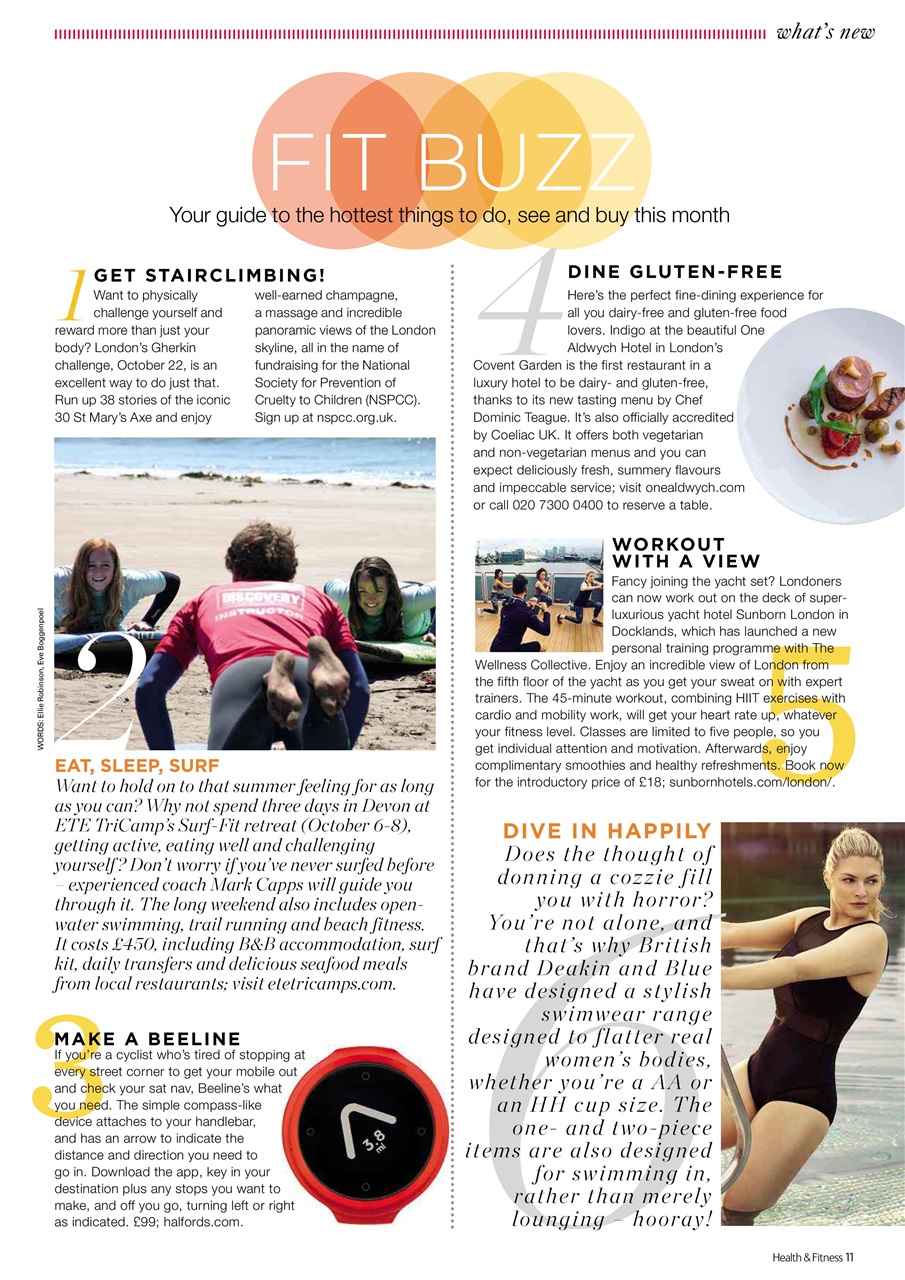 Women’s Fitness Magazine October 2017 Subscriptions Pocketmags