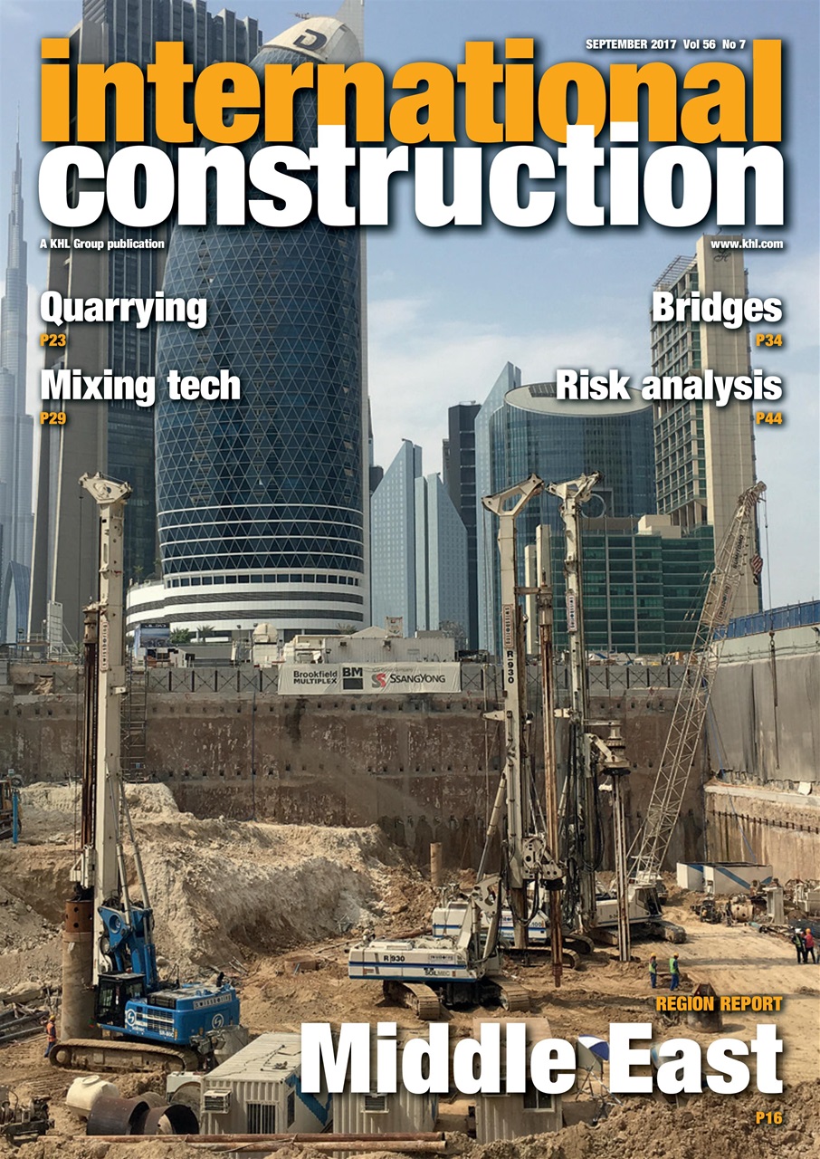 International Construction Magazine September 2017 Subscriptions