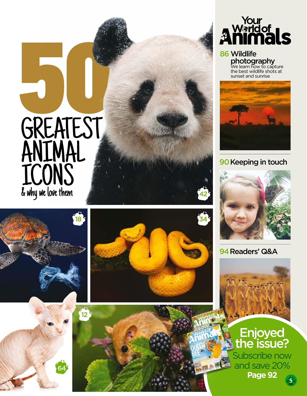 World of Animals Magazine - Issue 50 Back Issue
