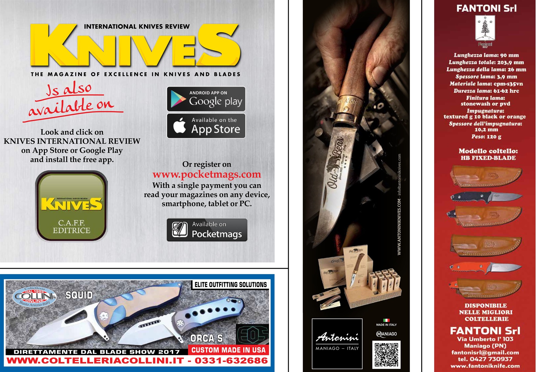 KNIVES INTERNATIONAL Magazine 31 Knives International Back Issue