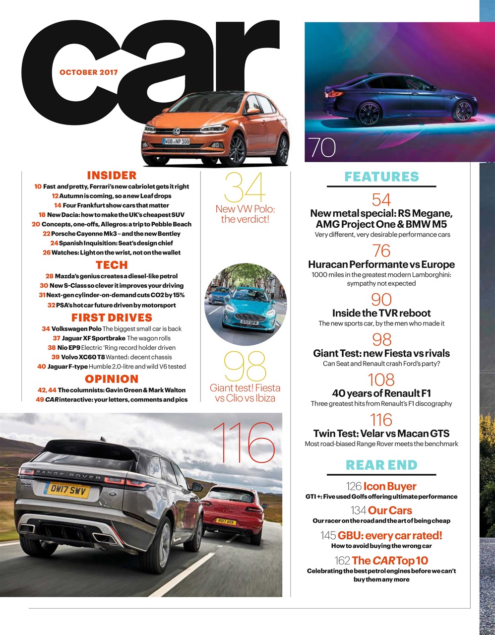 Car Magazine - October 2017 Back Issue