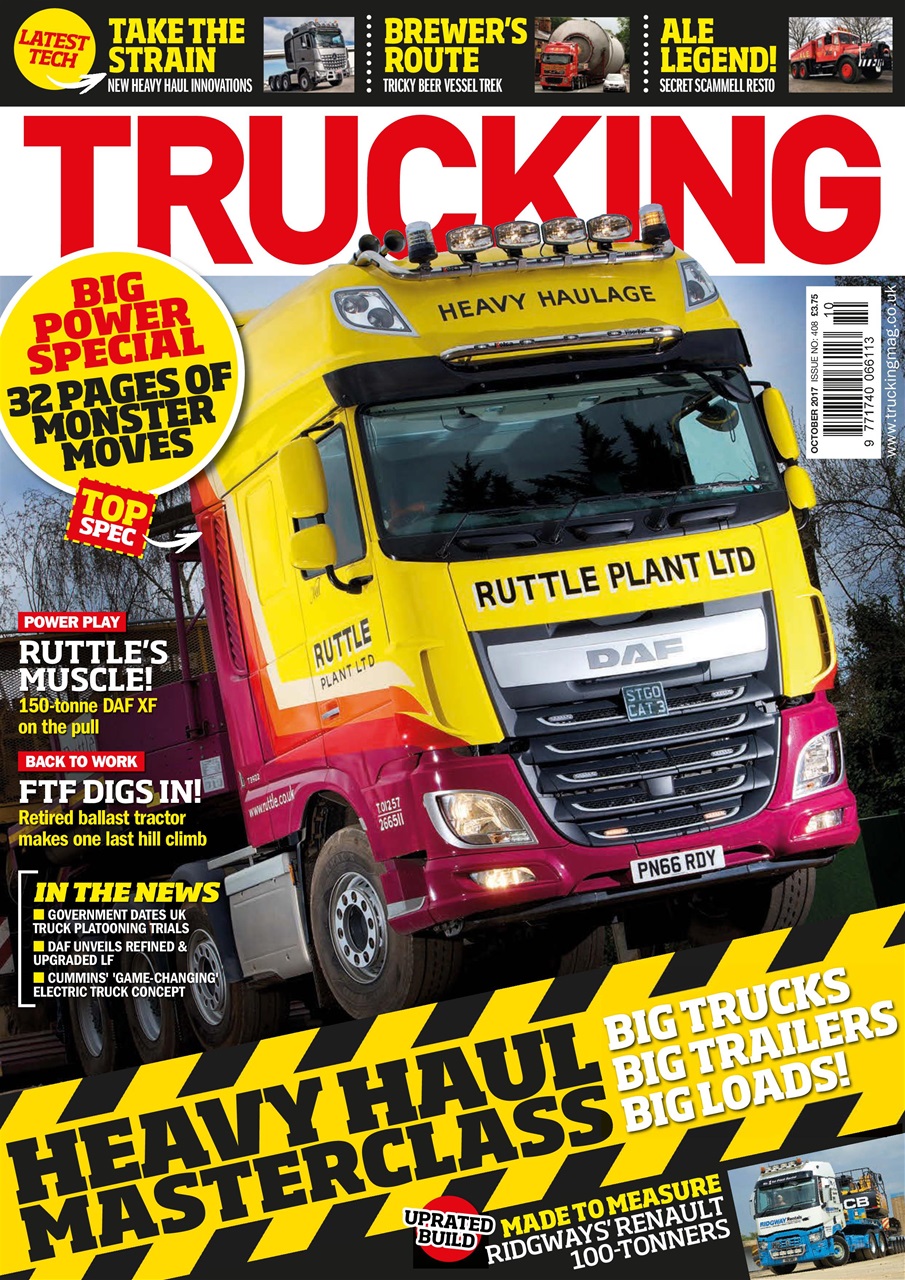 Trucking Magazine No. 408 Back Issue