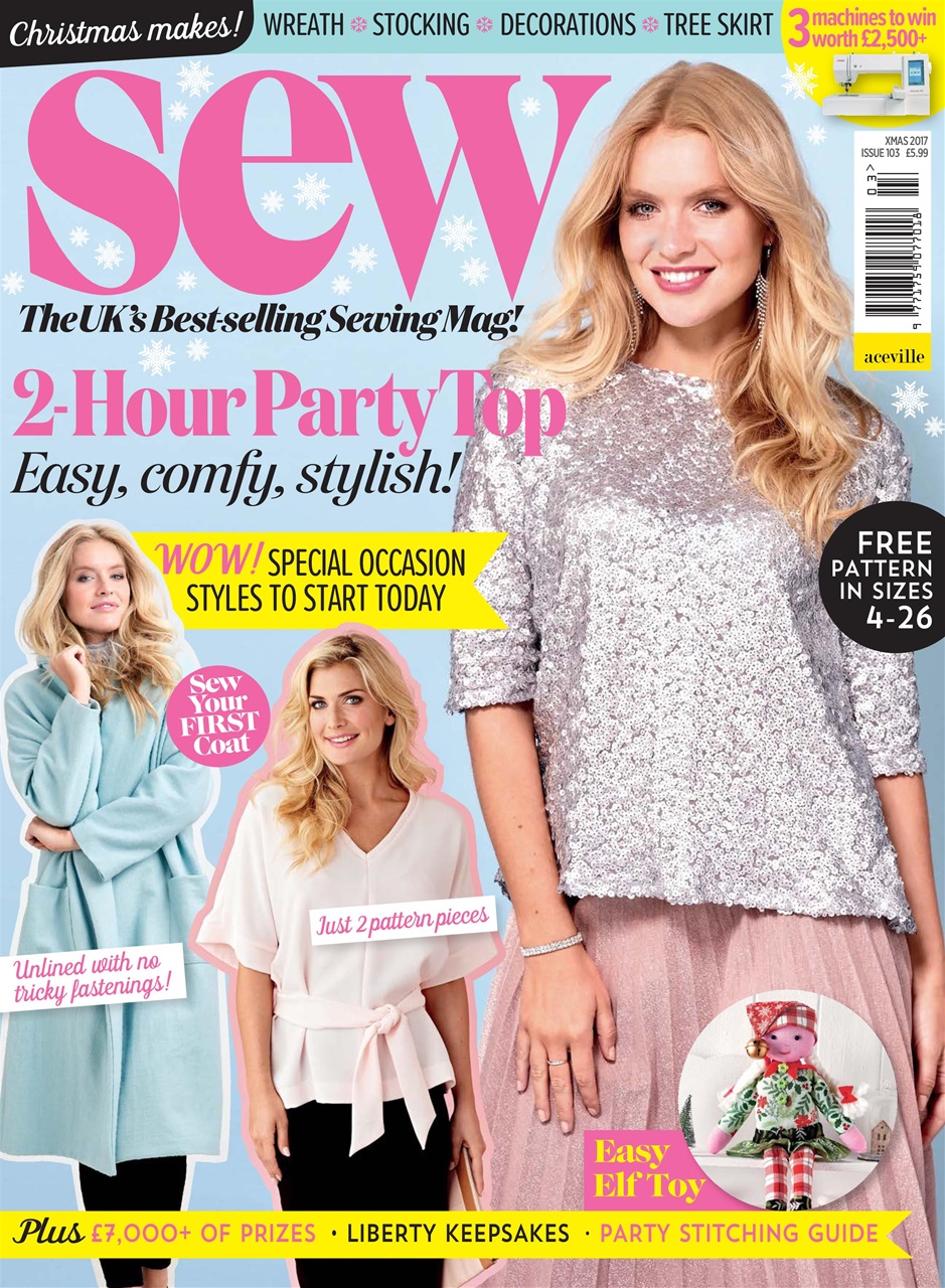 Sew Magazine Xmas17 Back Issue