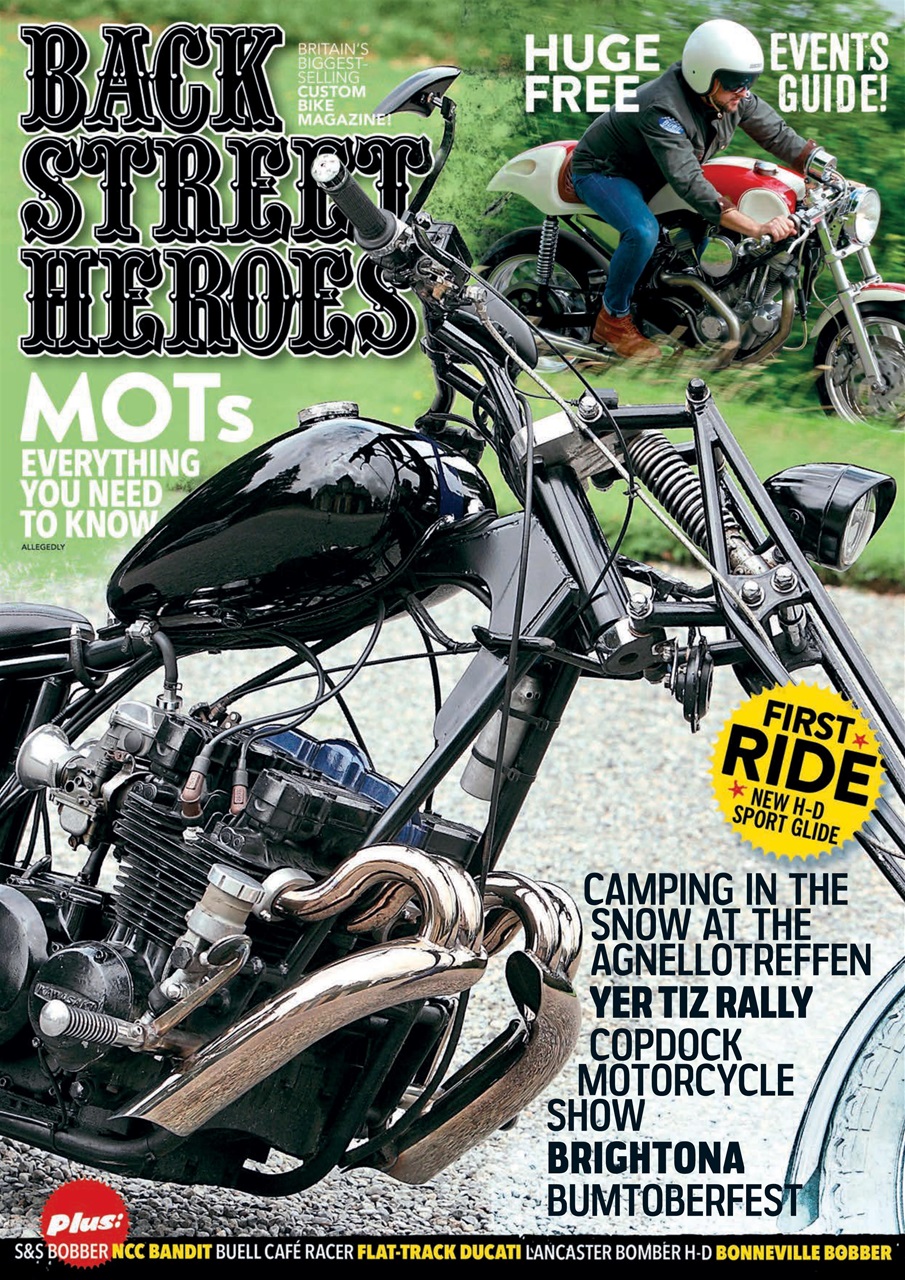 Back Street Heroes Magazine - 410 June 2018 Back Issue