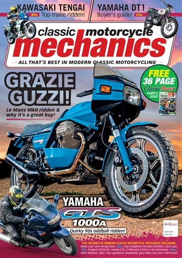 Classic Motorcycle Mechanics Magazine April 2018 Subscriptions Pocketmags